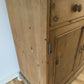 Antique Pine Two Door Housekeepers Cupboard Stripped Pine Sideboard Cupboard