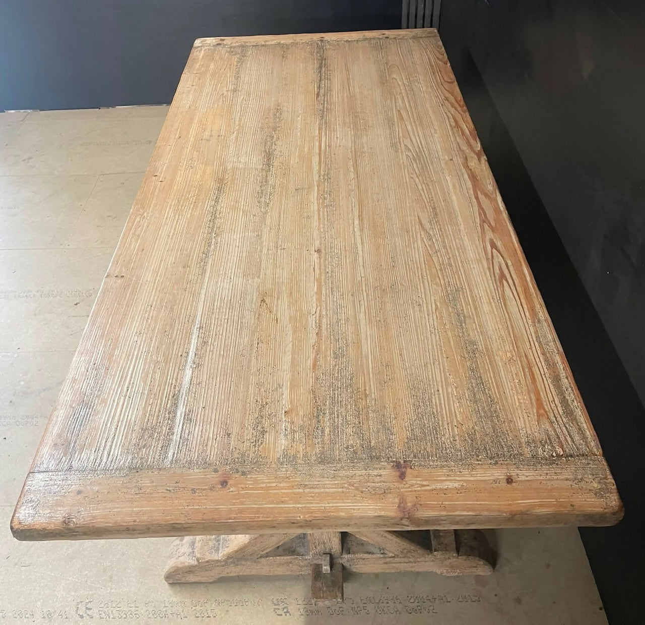 Deep Pine Farmhouse Dining Table