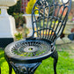 Garden Furniture Patio Set in Black 3 Seater