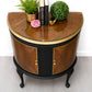 PAINT TO ORDER- Demi lune cocktail cabinet