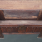 Large Oak Linen Fold Blanket Box / Chest Dated 1673