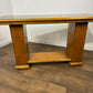 Art Deco Style Twin Pedestal Console Table
