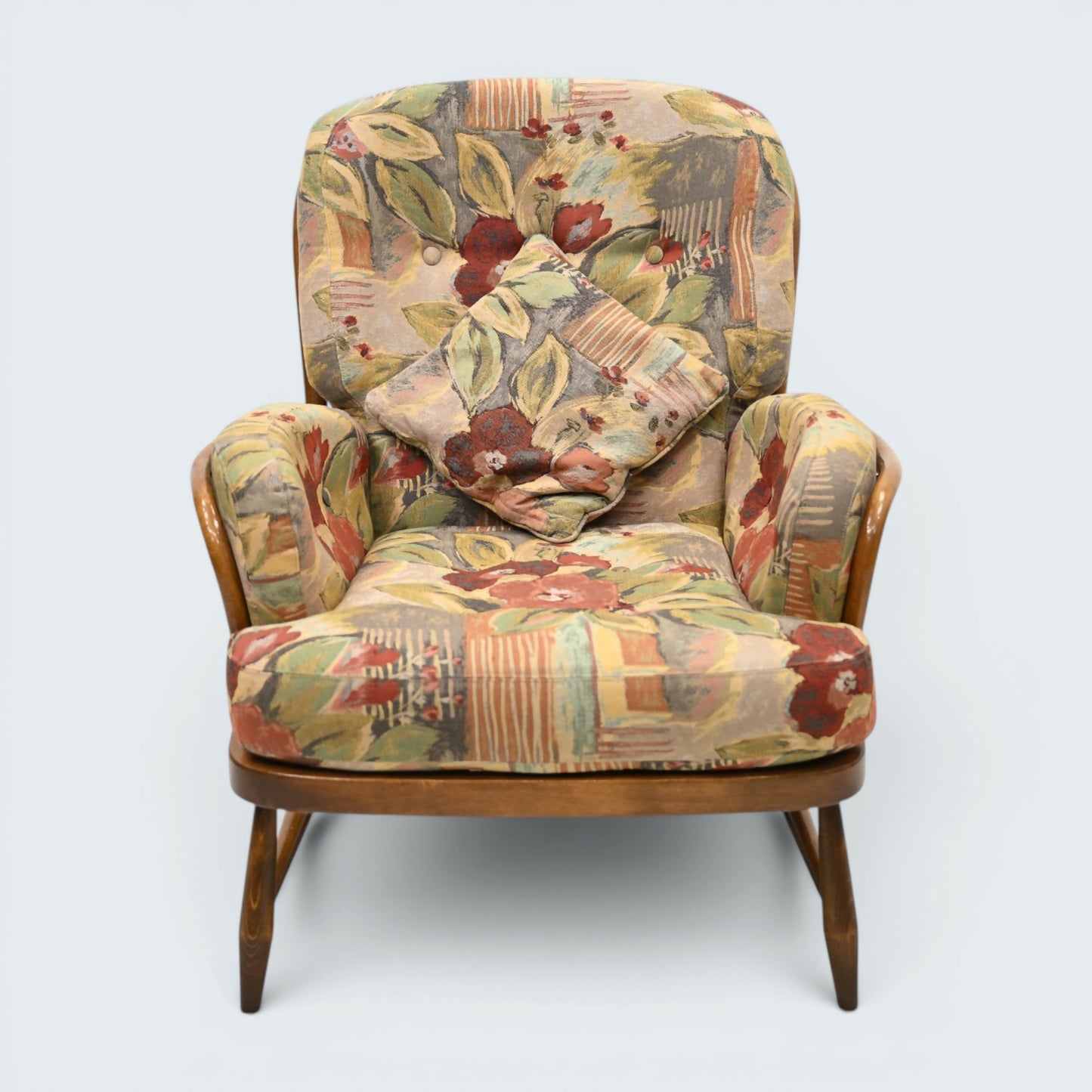 Ercol Jubilee Easy Chair Armchair Golden Dawn New Webbing EXC FREE UK Delivery*