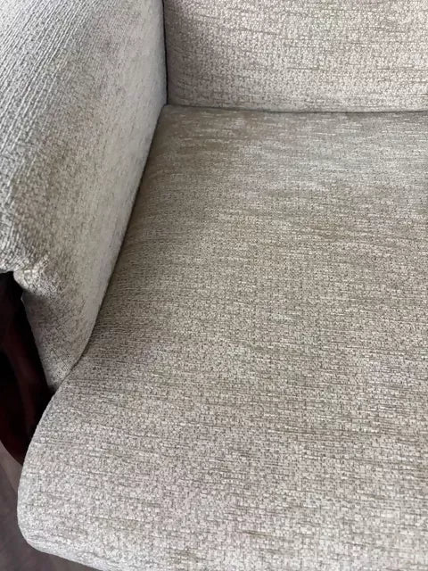 Vintage High Back Upholstered Armchair