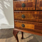 Reproduction Inlaid Mahogany Dwarf Chest