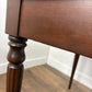 Reproduction Mahogany Storage Table with Lift-Up Top