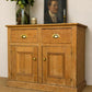 Vintage Pine Cupboard Sideboard | Housekeeper Cupboard | Kitchen Storage Cabinet | Hall Console | Rustic Sideboard