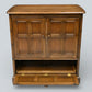 Ercol Mural TV Video Cabinet Golden Dawn Hideaway Doors Model 839 FREE Delivery
