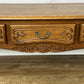 Cabinet Vintage French Louis Style TV Stand Cabinet Carved Sideboard LOT 6342