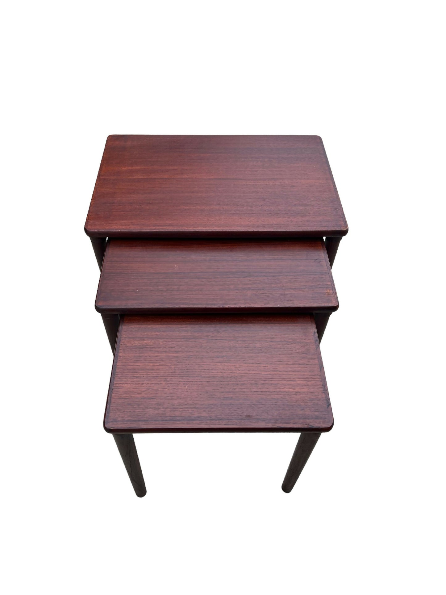 Mid Century Rosewood Nesting Tables - Danish Modern Design priorandpender 5 out of 5 stars