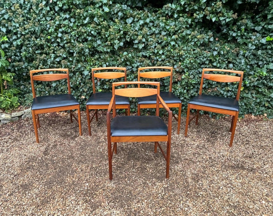 Mid Century Mcintosh Model 9513 Dining Chairs
