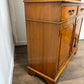 Reproduction Yew Wood Bookcase