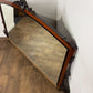 Victorian Mahogany Large Overmantel Mirror with Carved Decoration