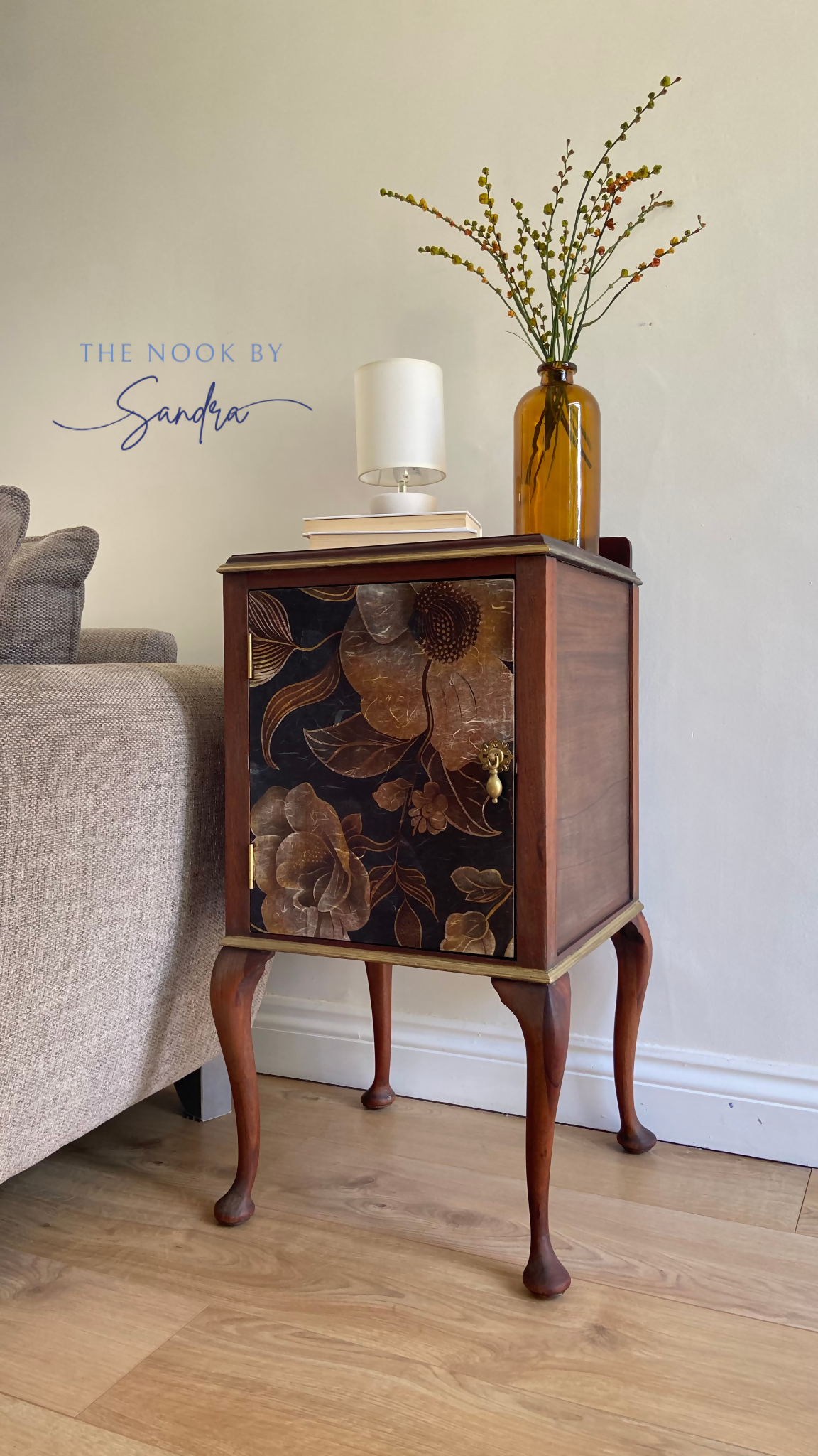 Vintage Pot Cupboard -Restored ,Bedside Table,Small Drinks Cabinet