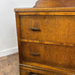 Vintage Oak Two Drawer Chest