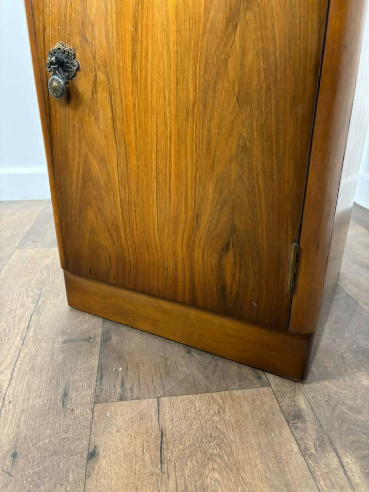 Vintage 1960s Austin Suite Walnut Bedside Cabinet