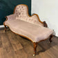 Victorian Mahogany Chaise Longuec