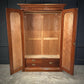 Vintage Victorian Mahogany Double Wardrobe