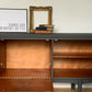 Dark grey Thomas & Greaves 7ft sideboard in dark grey