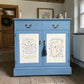 Blue Folky Cabinet