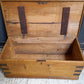 Victorian Pine Blanket Box