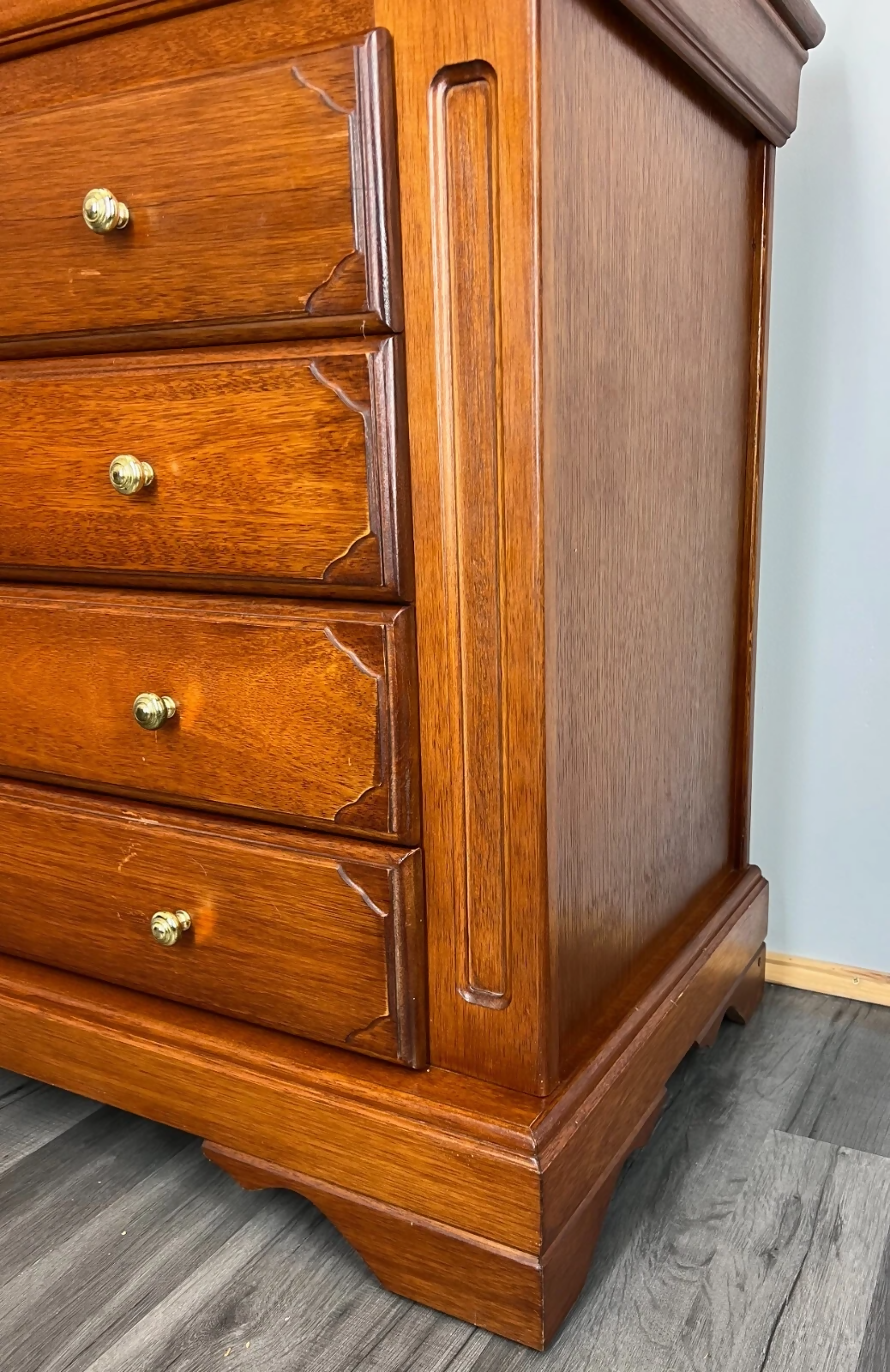 Chest of Drawers Vintage French Style Storage 4 Drawers Cabinet LOT 3598