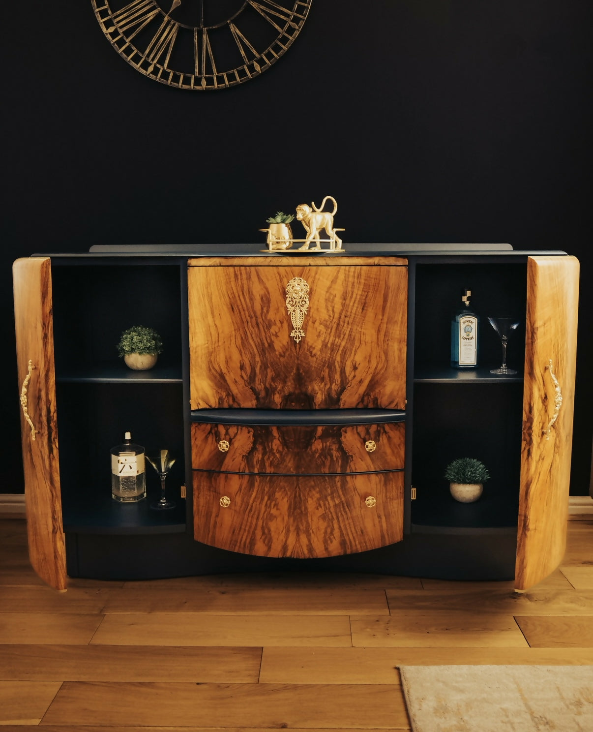 Art Deco style Drinks Cabinet Cocktail Bar