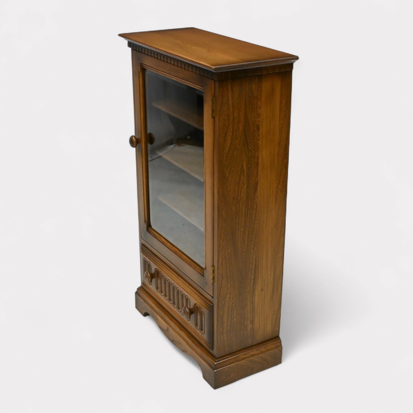 Ercol Narrow Slim Cabinet Golden Dawn Finish CD Storage EXC FREE UK Delivery*. SBR10336/1504E