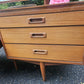 Mid Century Modern Dressing Table by White & Newton with stool and mirror