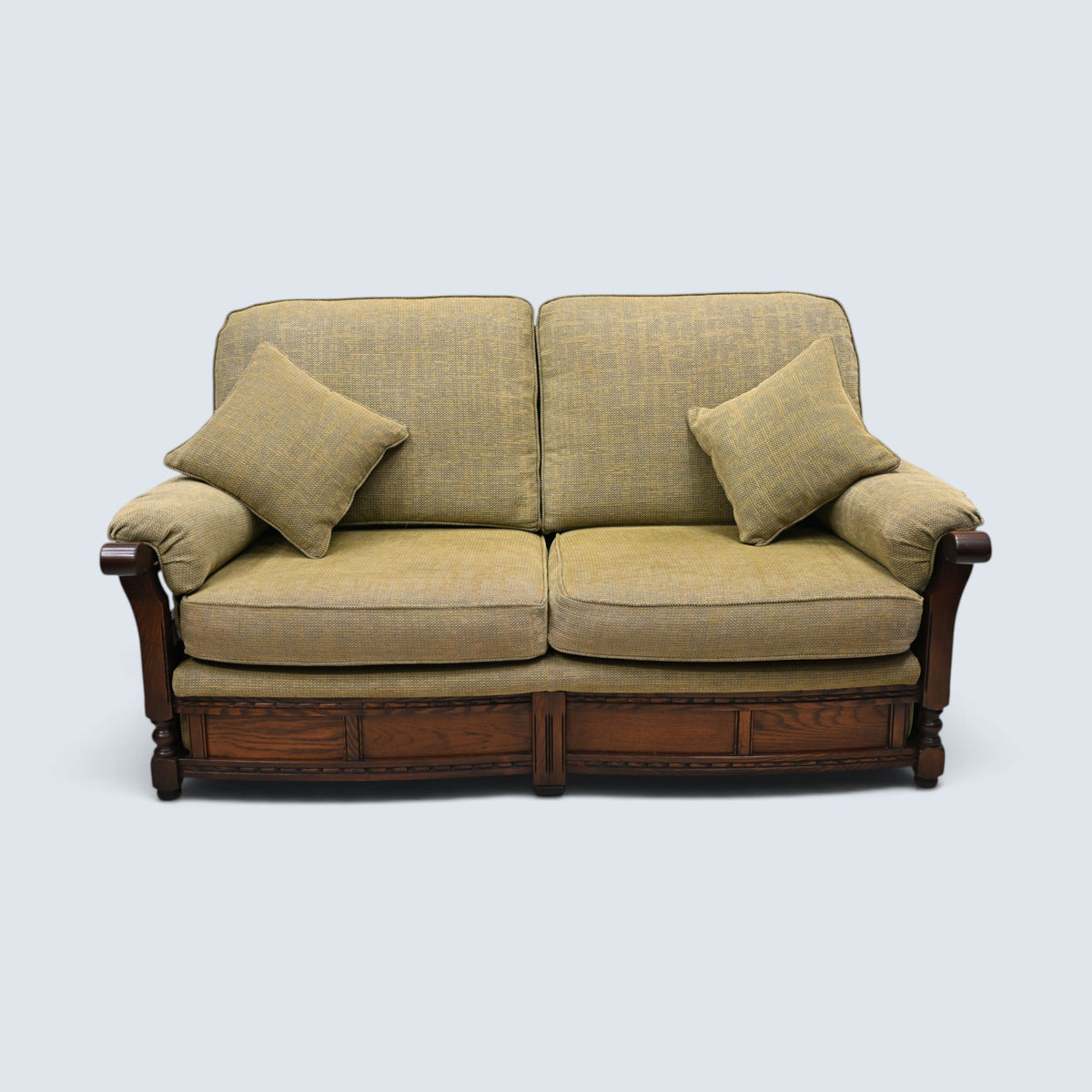 Old Charm Large Sofa 3str Tudor Brown Model 2406 Roxburgh FREE UK Delivery*