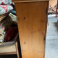 Vintage Glazed Pine Cupboard, Dresser Top, Display Cabinet