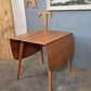 Ercol Plank Drop Leaf Dining Table ~ mid century ~ vintage ~ refurbished