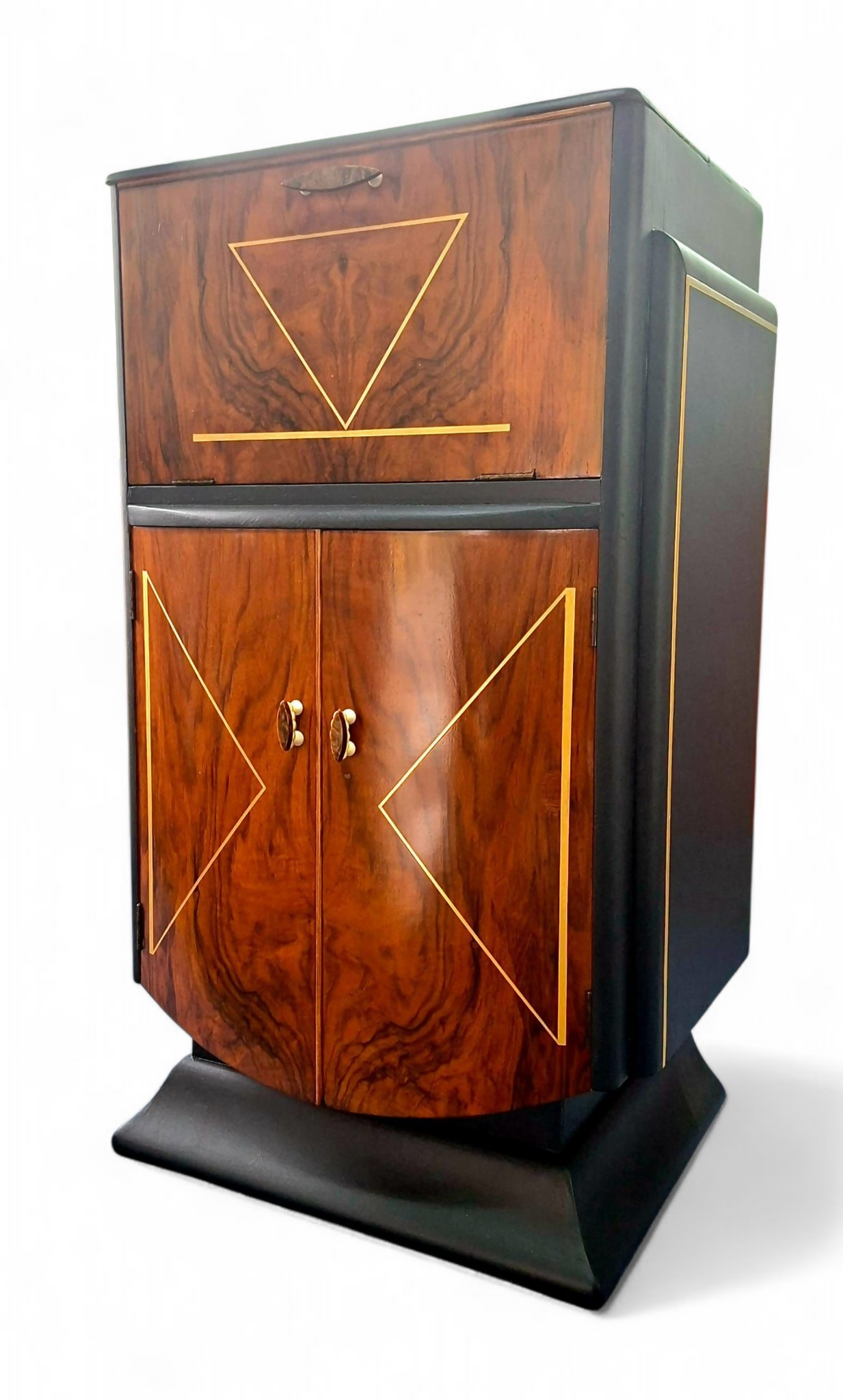 Art Deco Heron Drinks Cabinet