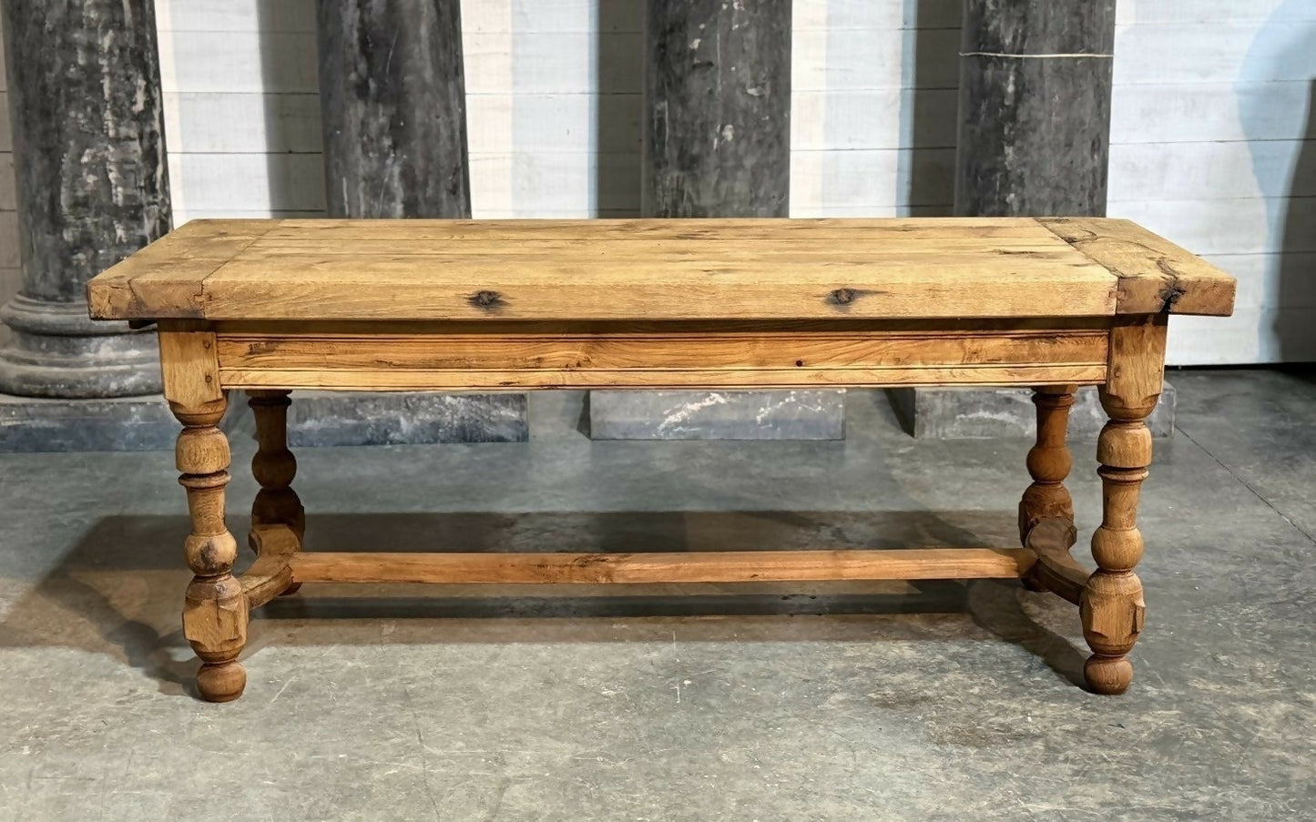 Characterful French Farmhouse Kitchen Dining Table