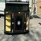 Victorian French Empire Credenza With French Porcelain Plaques.