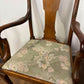 Set of Four Vintage Mahogany Dining Chairs Including Carver