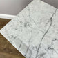 Bedside Table Antique French Style Marble Top Oak Cabinet Nightstand LOT 6235