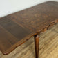 Dining Table Vintage French Louis XVI Carved Oak Extendable Table LOT 6354