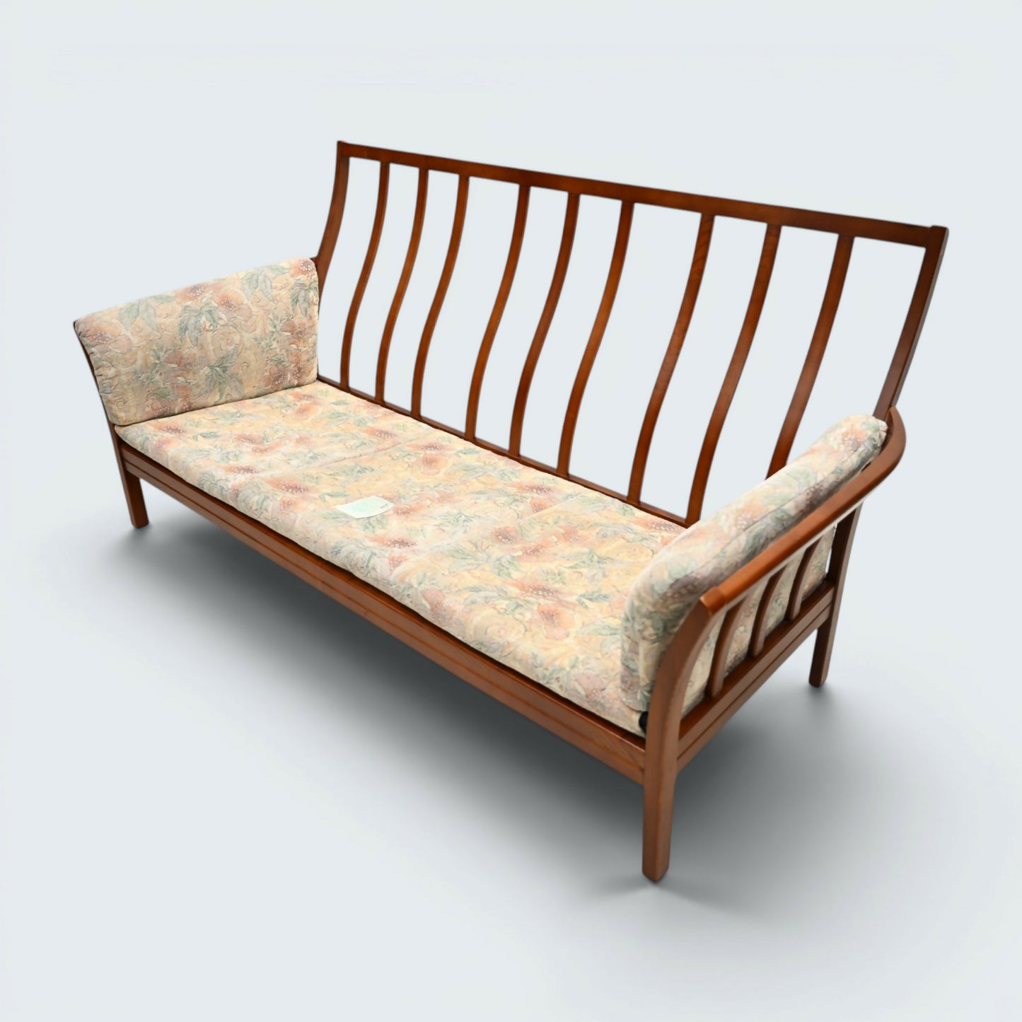 Ercol Style 3str Sofa Settee Removable Covers VGC Vintage FREE UK Delivery*