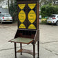 Suffragette WSPU Mahogany Vintage Bookcase Bureau