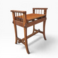 Arts and Crafts period adjustable stool
