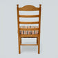 Set Of 6 Dining Chairs Ladder Back Country Beech Padded Seats FREE UK Delivery*