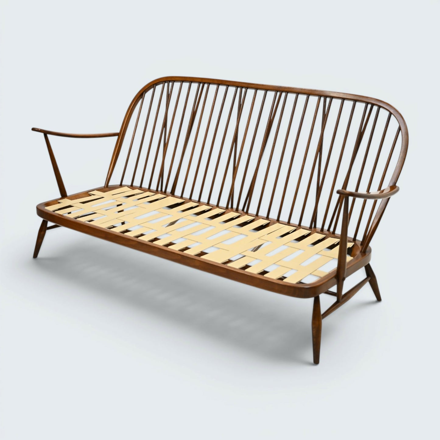 Ercol Windsor 3str Sofa New Webbing Genuine Ercol Upholstery Clean FREE Delivery