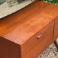 Vintage 1960's Ølholm Møbelfabrik Teak Vanity Table