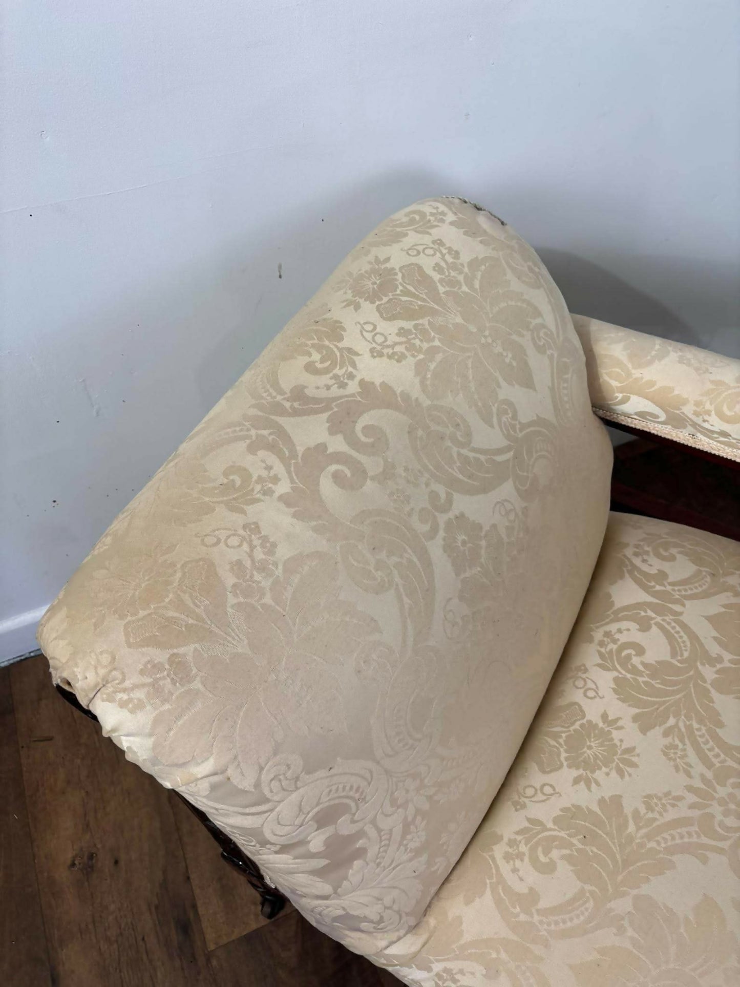 Victorian Mahogany Chaise Longue