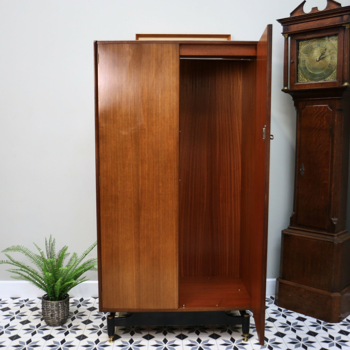 G Plan Fitted Wardrobe Tola and Black Librenza Range Mid Century Vintage