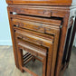Reproduction Oriental Style Hardwood Nest Of Four Tables
