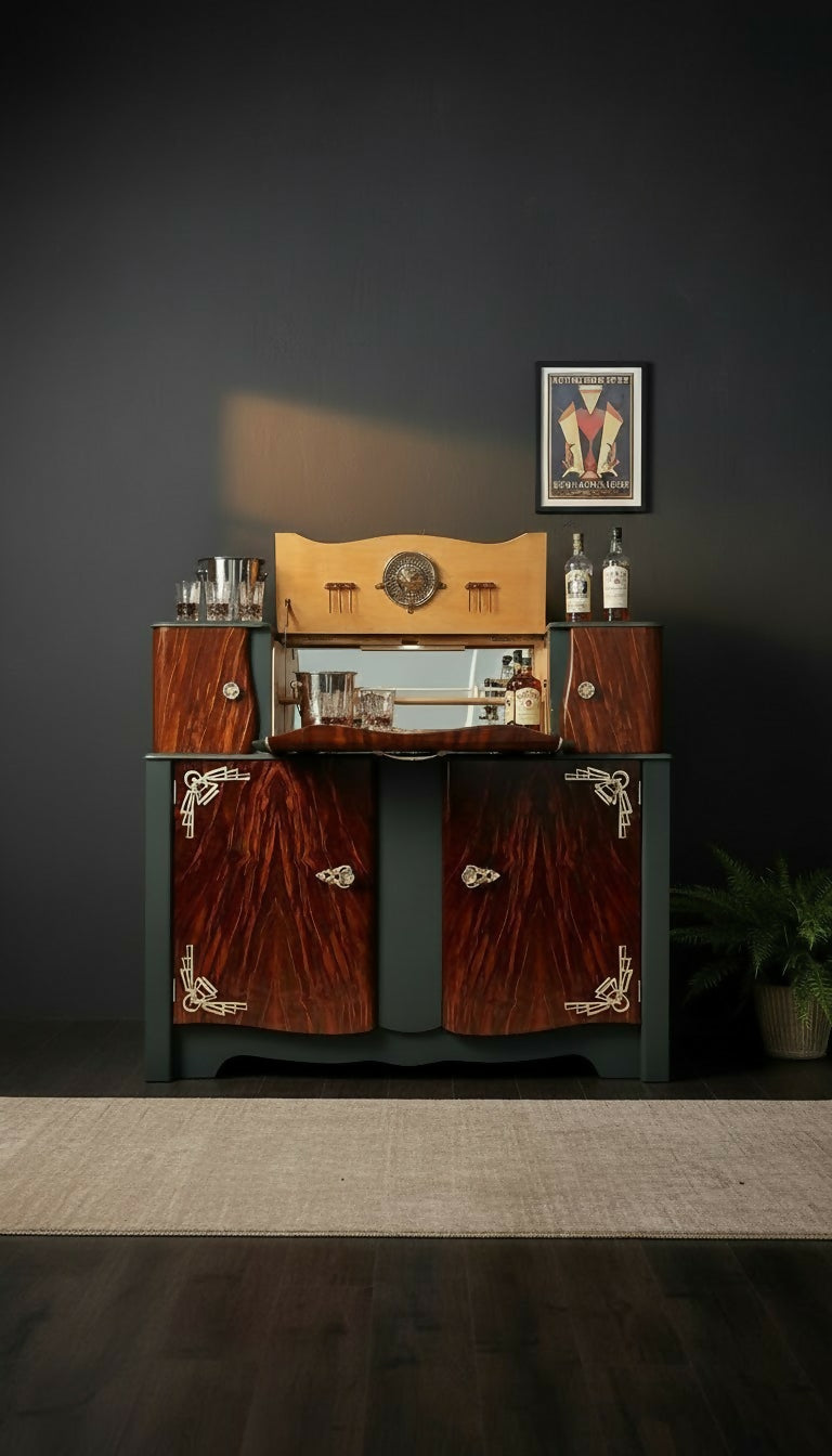 Vintage Upcycled Mid Century Drink Cabinet