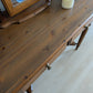 Restored Vintage Ducal Pine Dressing Table with Swing Mirror