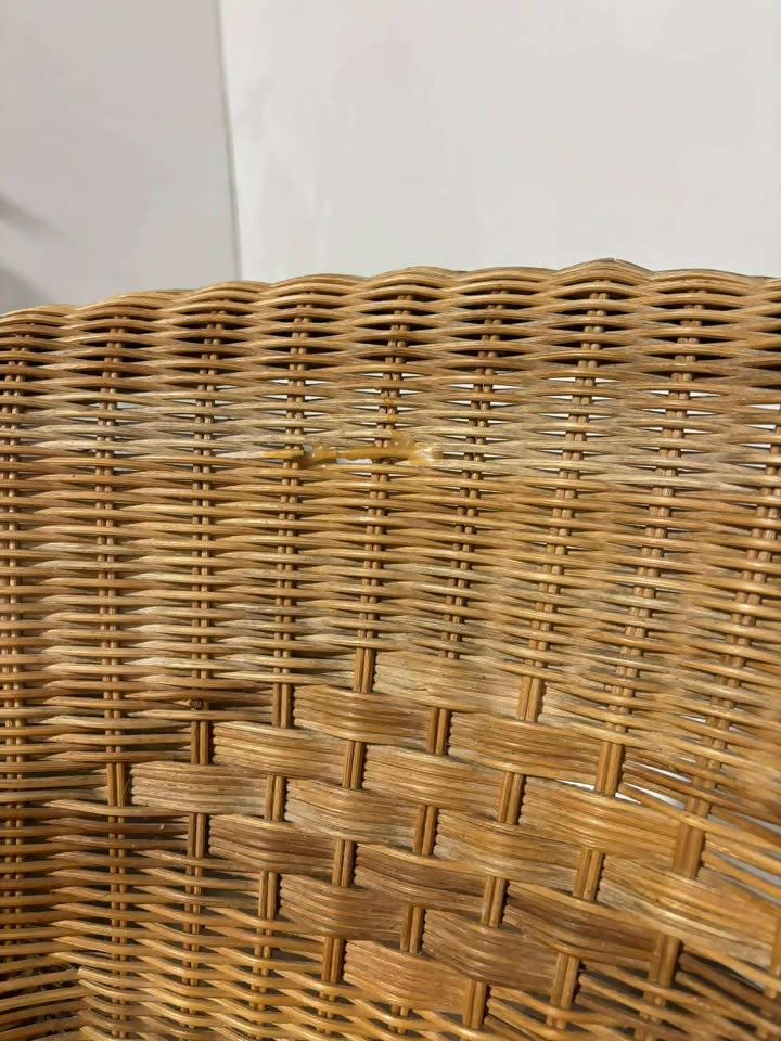 Pair of Vintage Wicker Chairsv
